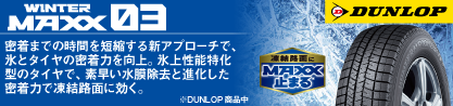 ウィンターマックス03 WM03 ダンロップ スタッドレス ミツヤのブランドイメージ