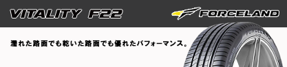 Vitality F22 在庫● サマータイヤ 245/35ZR19 ●サマーセール●のブランドイメージ