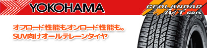 R4064 GEOLANDAR AT G015 A/T ブラックレター ヨコハマのブランドイメージ