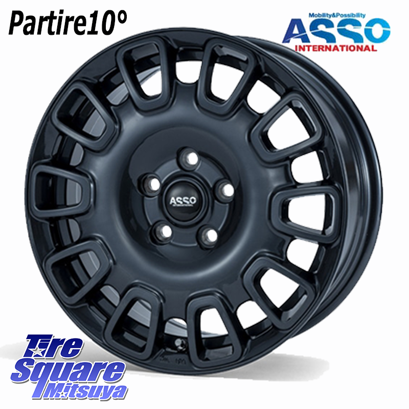 Partire10°専用ボルト付属 ホイール 16インチの商品写真