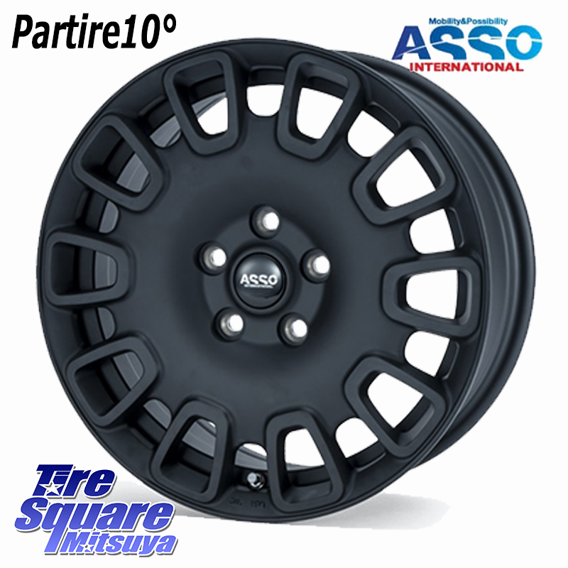 Partire10°専用ボルト付属 ホイール 16インチの商品写真