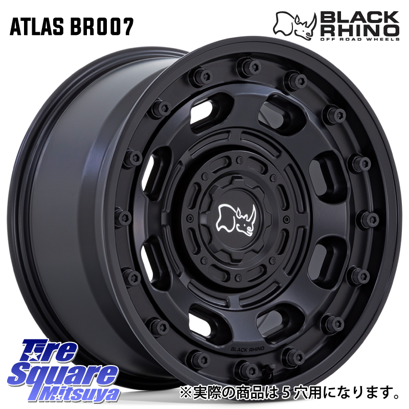 BLACK RHINO ATLAS アトラス BK ホイール 17インチ ブラックライノ の 