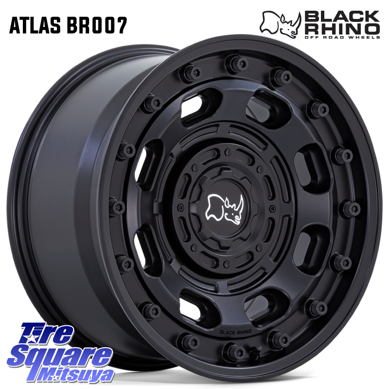 ATLAS アトラス BK ホイール 17インチ ※インセット-10の商品写真