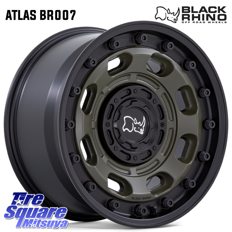 ATLAS アトラス OB ホイール 17インチ ※インセット-10の商品写真