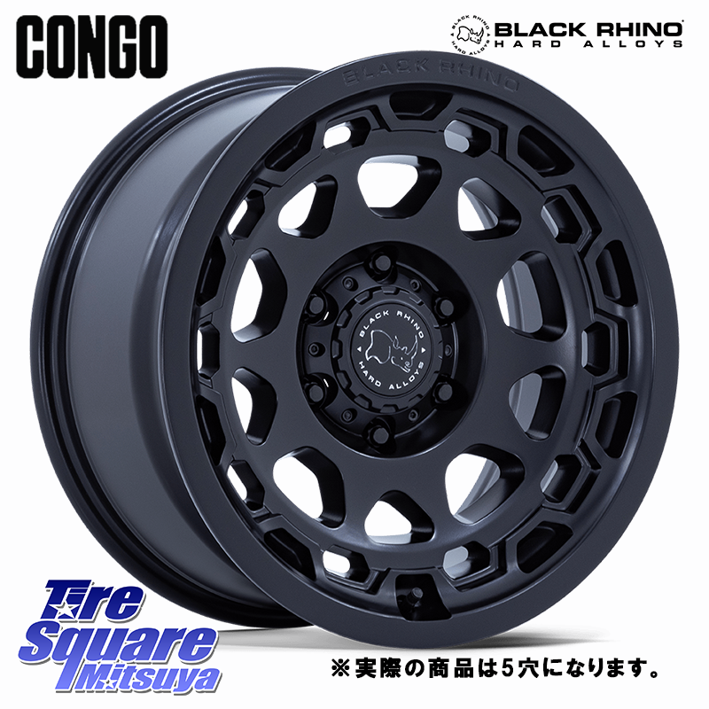 BLACK RHINO CONGO コンゴ ホイール 17インチ ブラックライノ◇参考