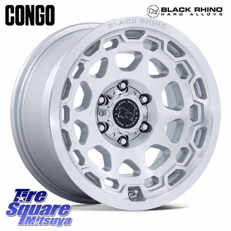 BLACK RHINO CONGO コンゴ ホイール 17インチ ブラックライノ の詳細