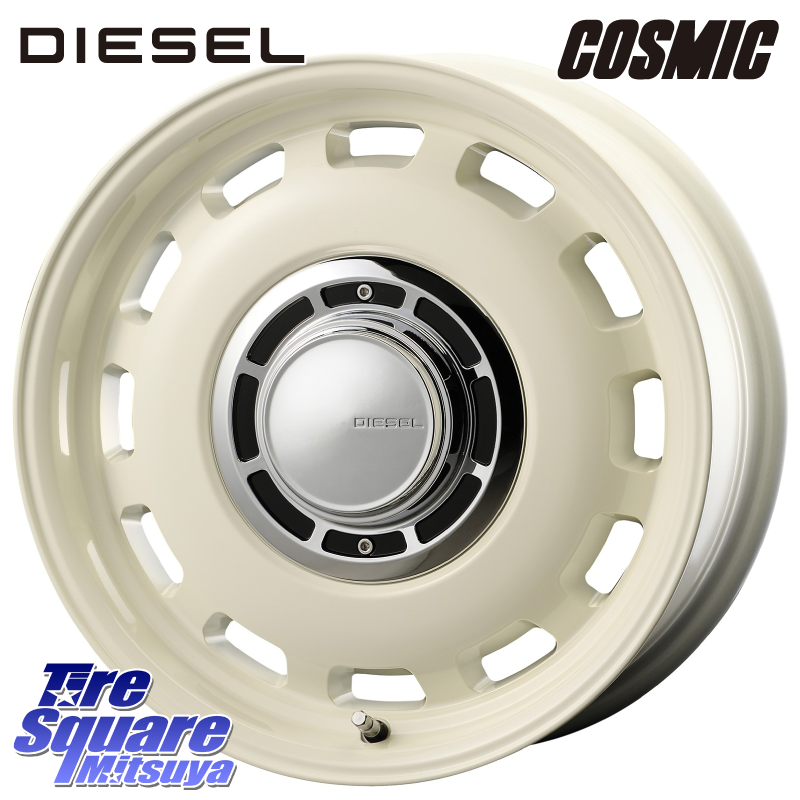 クロスブラッド DIESEL ホワイト For Fiat500 15インチの商品写真