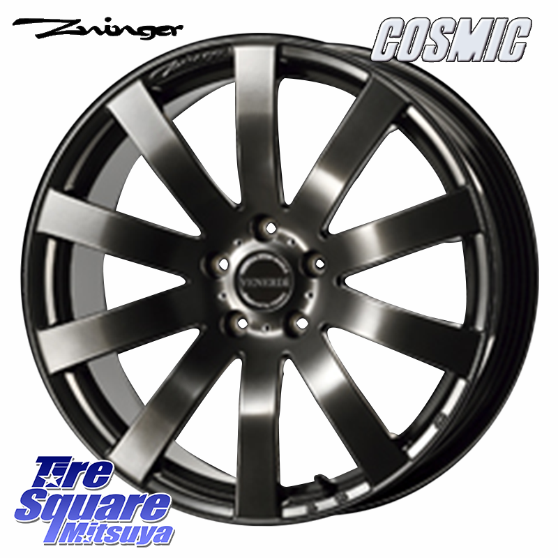 VENERDI Zwinger M14 球面座ボルト専用 ホイール 19インチの商品写真