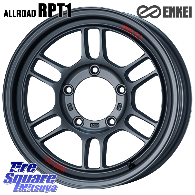 エンケイ ALLROAD RPT1 ガンメタ ジムニー ホイール  16インチの商品写真