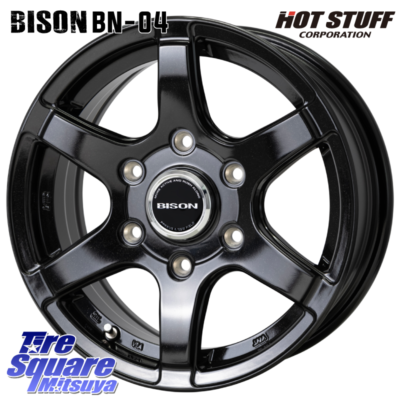BISON BN-04 BN04 ホイール 15インチの商品写真