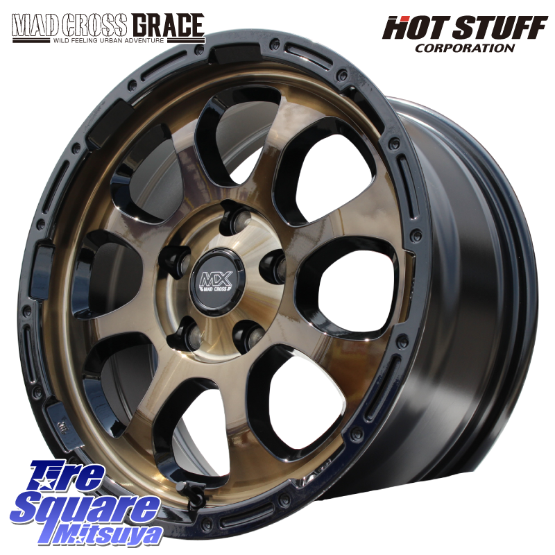マッドクロス GRACE グレイス BR 5H ブロンズ ホイール 16インチの商品写真