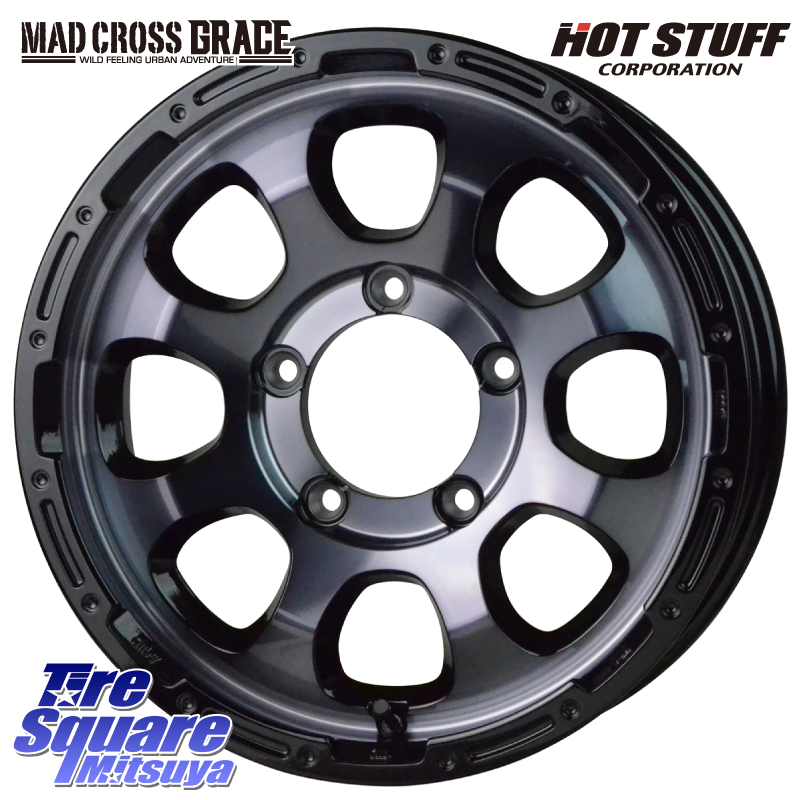 マッドクロス GRACE グレイス BKC JIMNY 在庫● ホイール 16インチ ★サマーセール★の商品写真