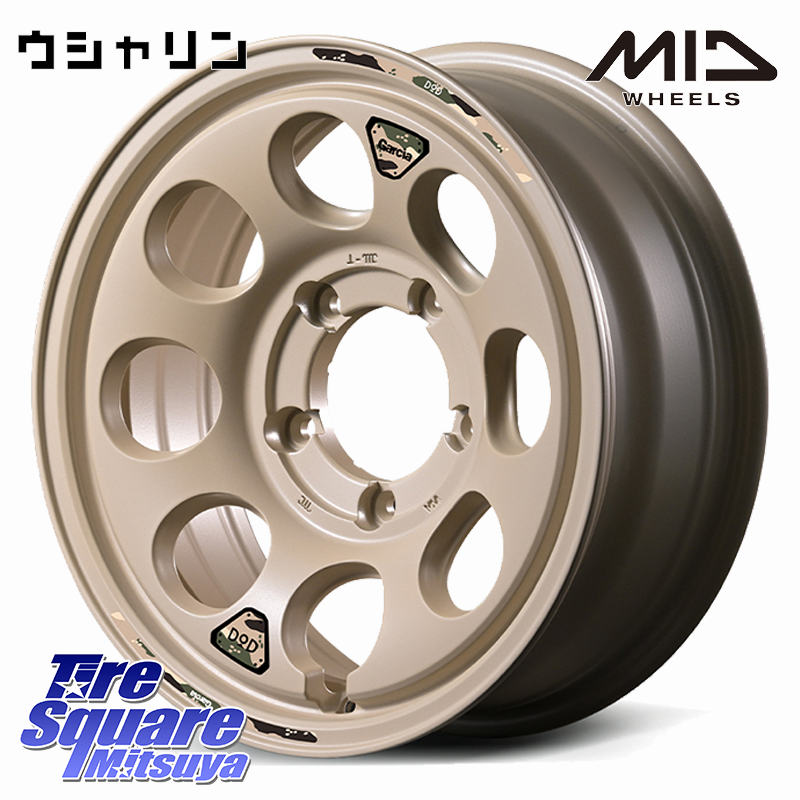 MID x DOD ウシャリン ※インセット-5 ホイール 16インチの商品写真