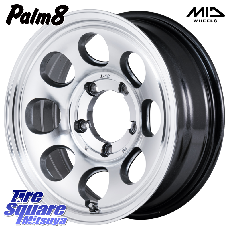 MID Garcia Palm8 ガルシア パーム8 PO JIMNY ホイール 16インチの商品写真