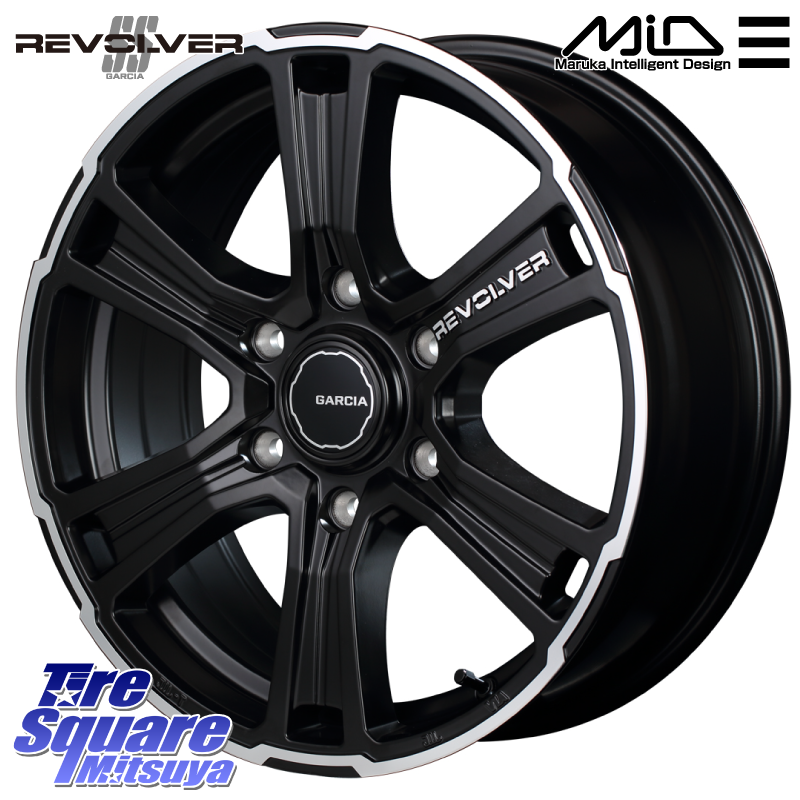 MANARAY MID GARCIA SS REVOLVER ガルシア ホイール 17インチ の詳細