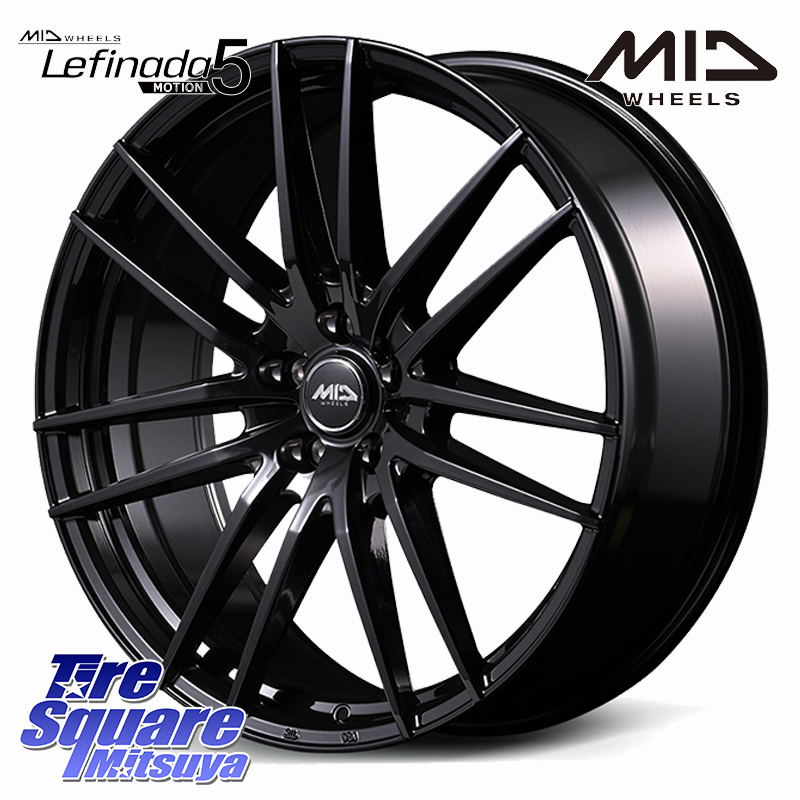 MID Lefinada MOTION5 M14球面座ボルト専用 ホイール 20インチの商品写真