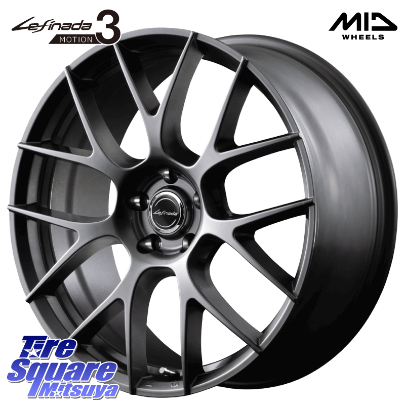 MID Lefinada MOTION3 M14球面座ボルト専用 ホイール 18インチの商品写真