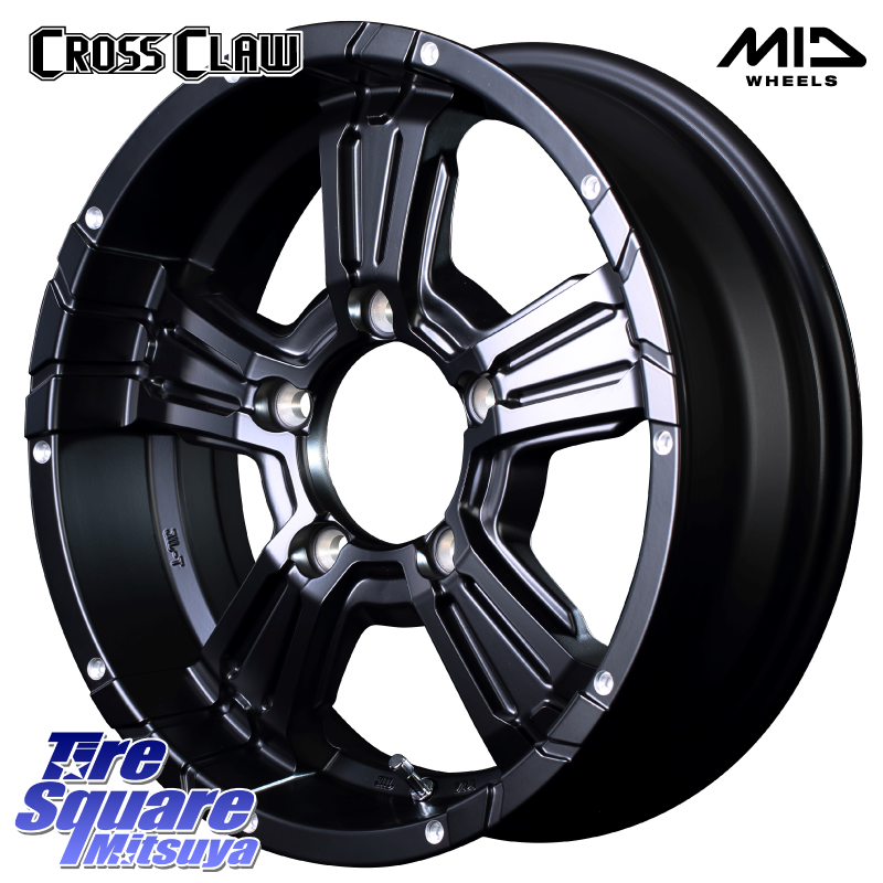 MID ナイトロパワー  CROSS CLAW ※インセット-5 ホイール 16インチの商品写真