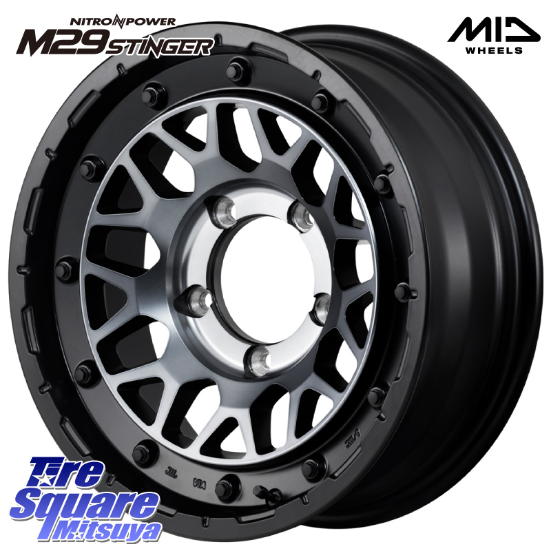 NITRO POWER ナイトロパワー M29 STINGER スティンガー ※インセット -5 ホイール 16インチの商品写真