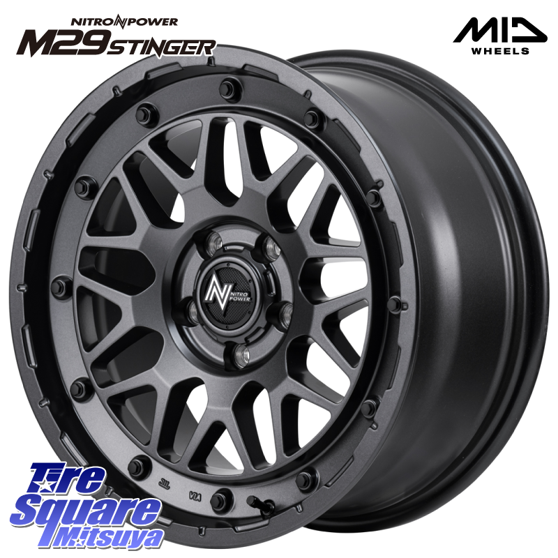 NITRO POWER M29 STINGER スティンガー ホイール 16インチの商品写真