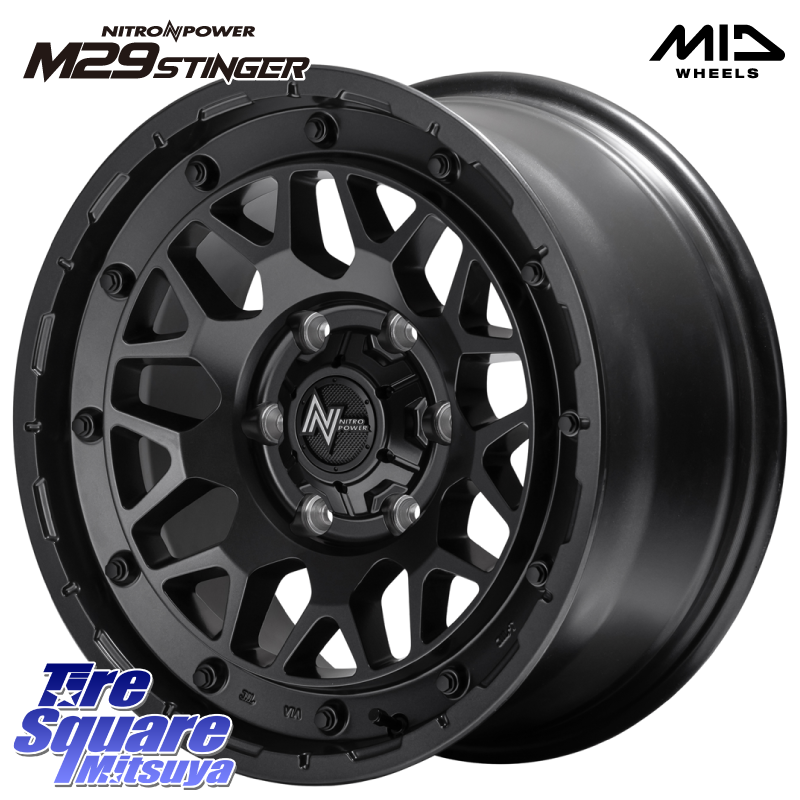 NITRO POWER ナイトロパワー M29 STINGER スティンガー ホイール 17インチの商品写真