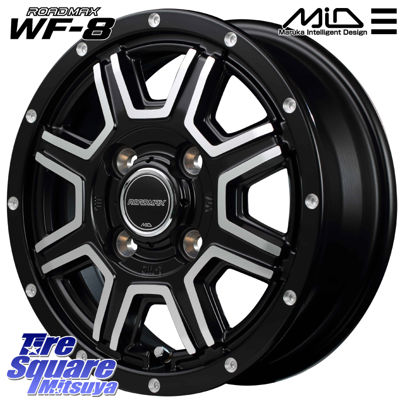 【欠品次回1月下旬予定】MID ROADMAX ロードマックス WF8 ホイール 12インチの商品写真