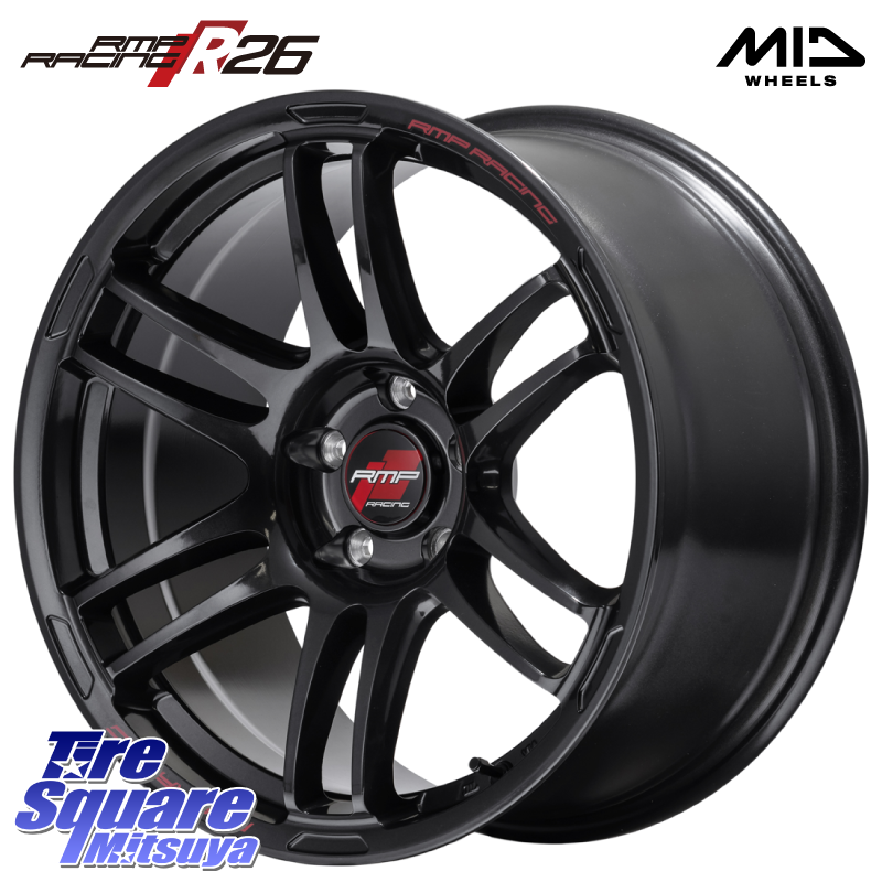 MANARAY MID RMP RACING R26 TITAN ホイール 18インチ 18 X 8.0J +45 5 
