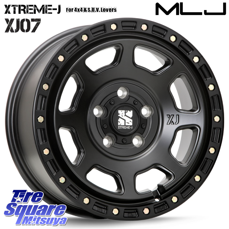 XJ07 XTREME-J BK ホイール 18インチの商品写真