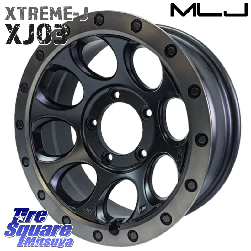 XJ03 エクストリームJ XTREME-J JIMNY インセット-5 16インチの商品写真