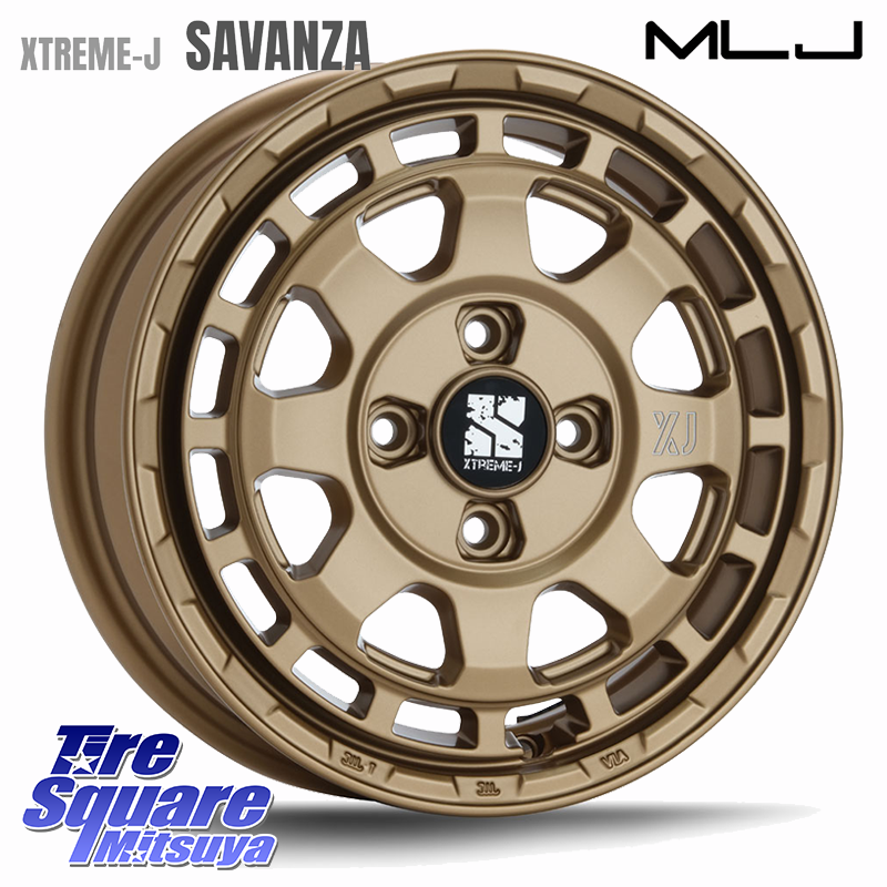 MLJ SAVANZA サバンザ XTREME-J ホイール 14インチ エクストリーム の