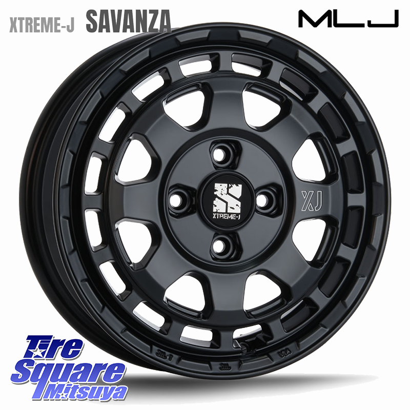 MLJ SAVANZA サバンザ XTREME-J ホイール 14インチ エクストリーム の