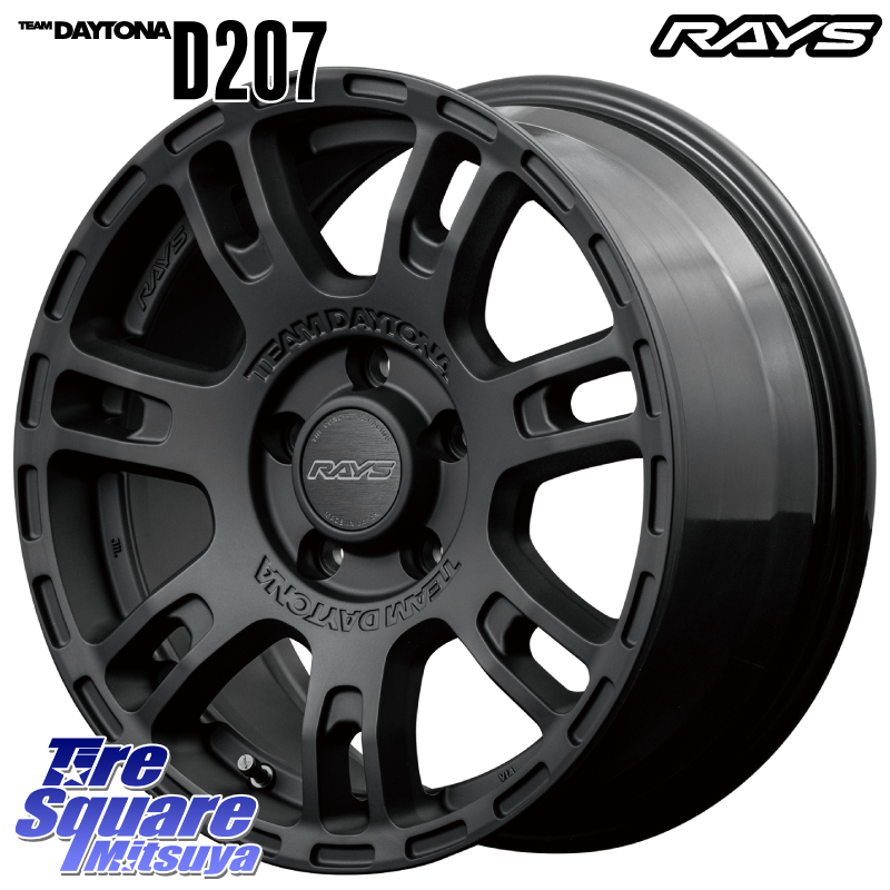 【欠品次回1~3月】 TEAM DAYTONA D207 チーム デイトナ ホイール 16インチの商品写真