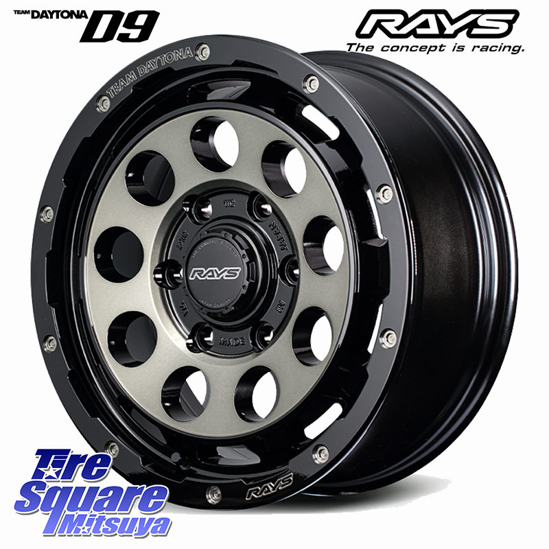 【欠品次回2~3月】 TEAM DAYTONA D9 ホイール 17インチの商品写真