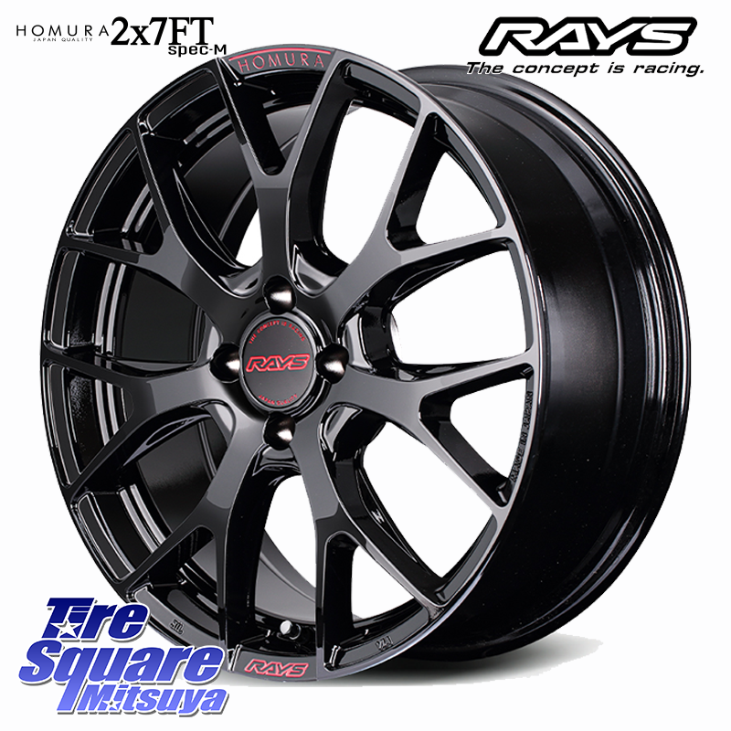 HOMURA 2x7FT spec-M ホイール 17インチの商品写真