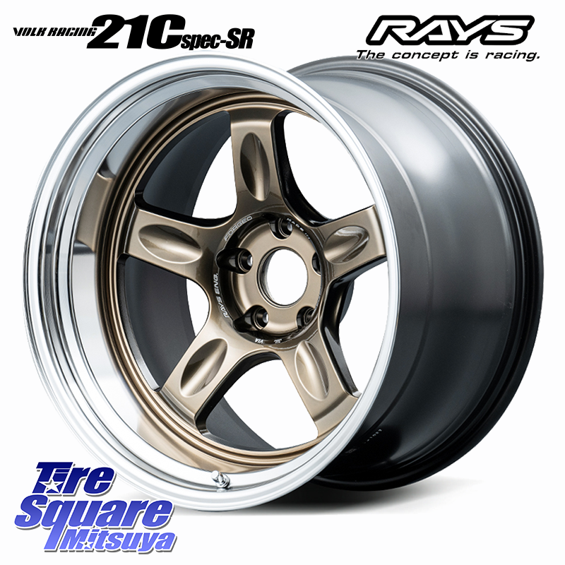 21C spec-SR VOLK RACING 鍛造 ホイール 18インチ 納期要確認商品の商品写真