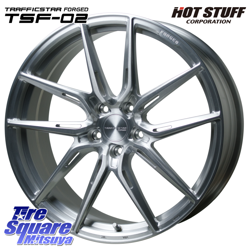 トラフィックスター19インチ 4本 深リム 2ピース リバレル （HotStuff 
