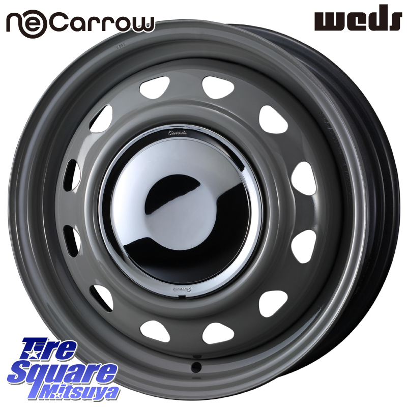 NeoCarrow ネオキャロ グレー スチール ホイール 12インチの商品写真