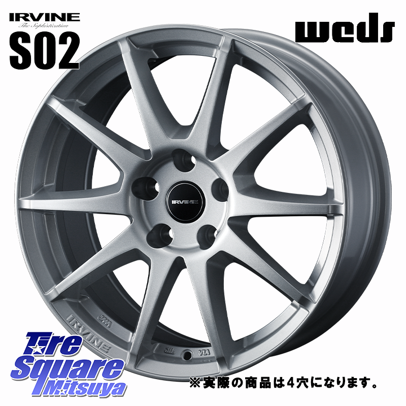 【欠品次回11月下旬】 IRVINE S02 アーヴィンS02 輸入車専用ホイール 15インチの商品写真