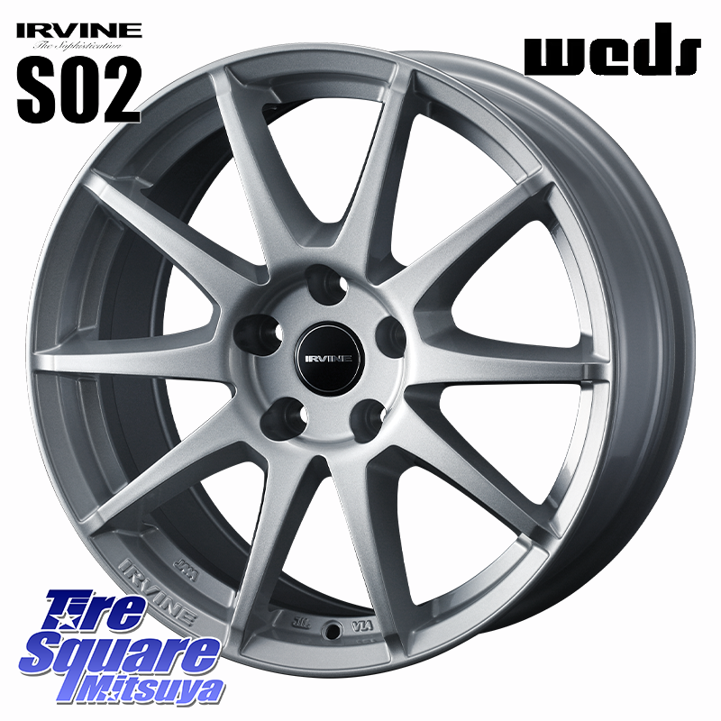 IRVINE S02 アーヴィンS02 輸入車専用ホイール 18インチの商品写真