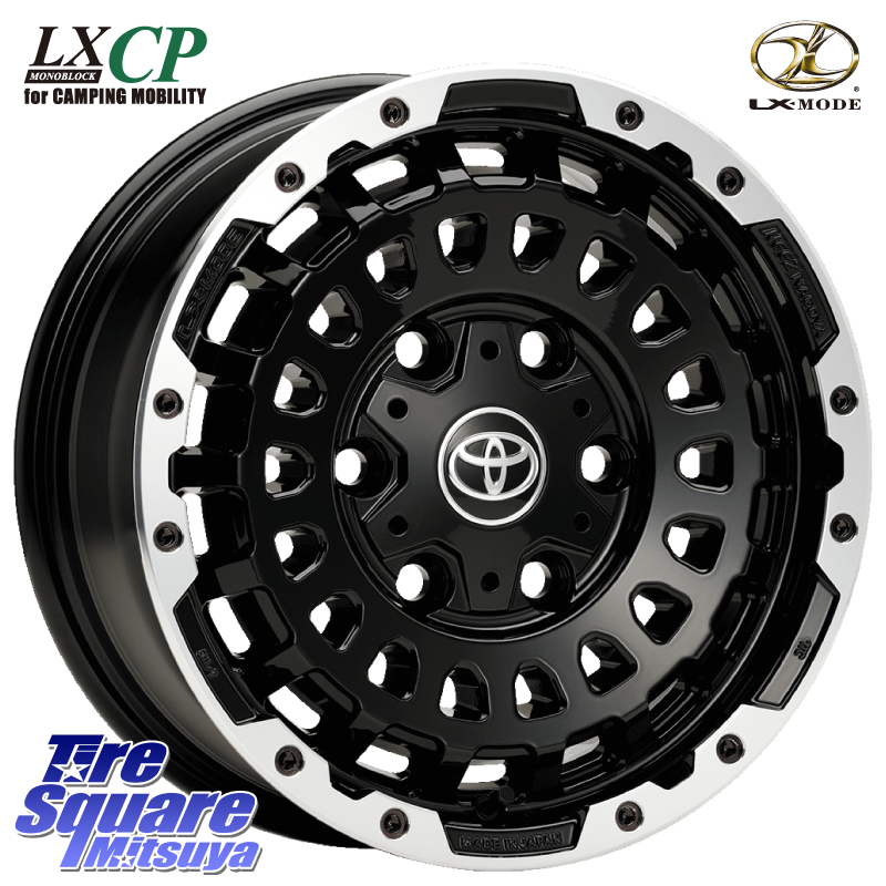 LX CP(センターキャップ別売り)キャンピング仕様 高負荷対応 ホイール 15インチの商品写真