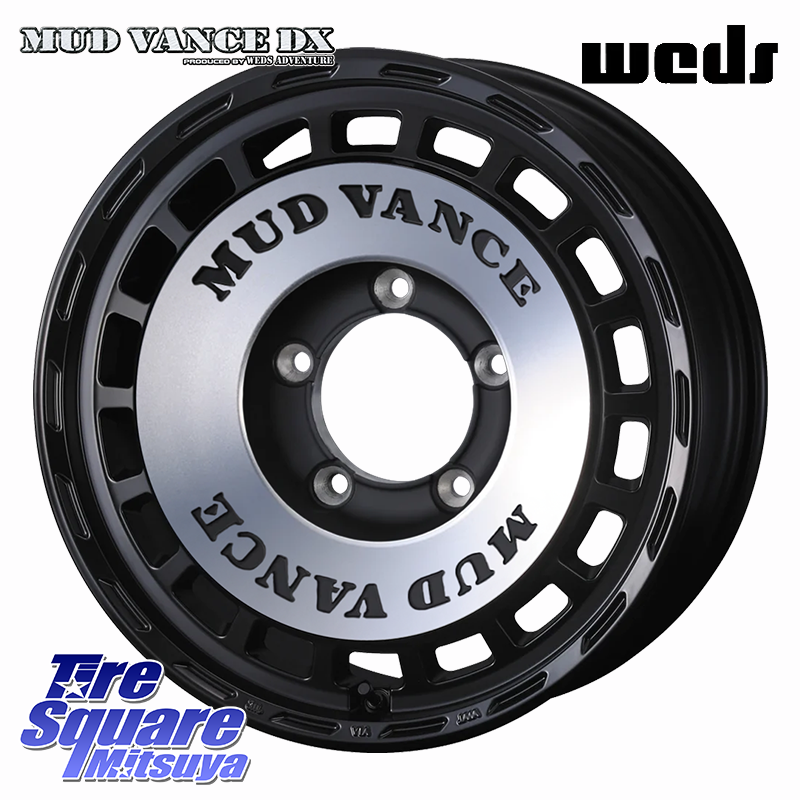 WEDS MUD VANCE DX ホイール 16インチ マッドヴァンスDX の詳細情報