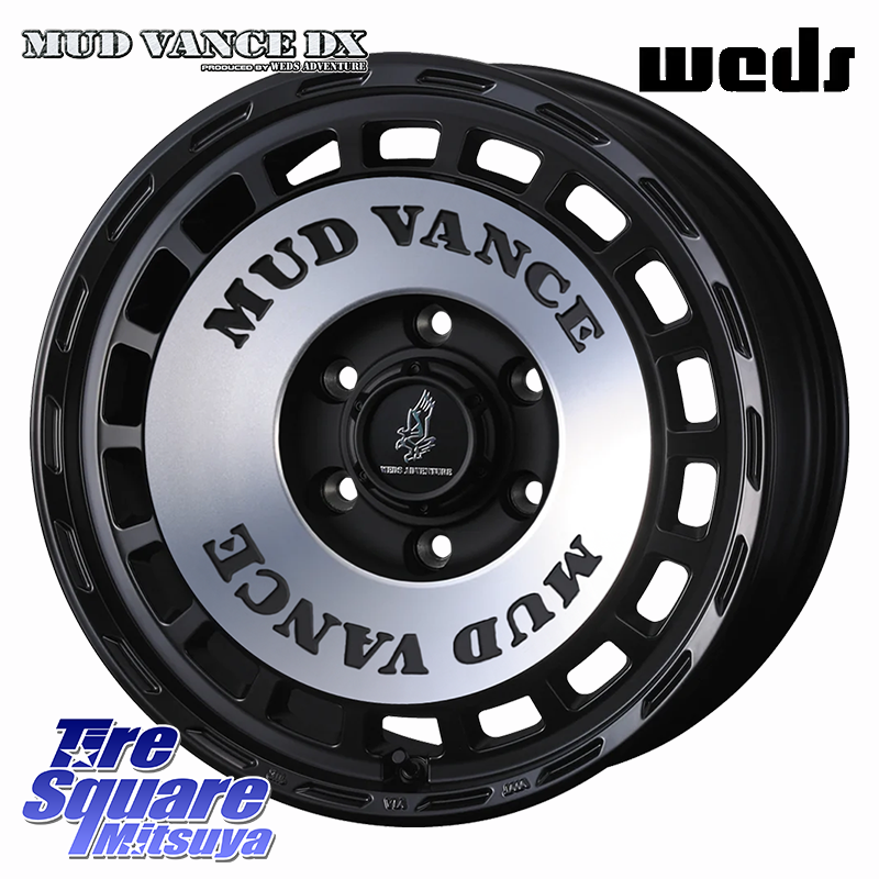WEDS MUD VANCE DX ホイール 18インチ マッドヴァンスDX の詳細情報