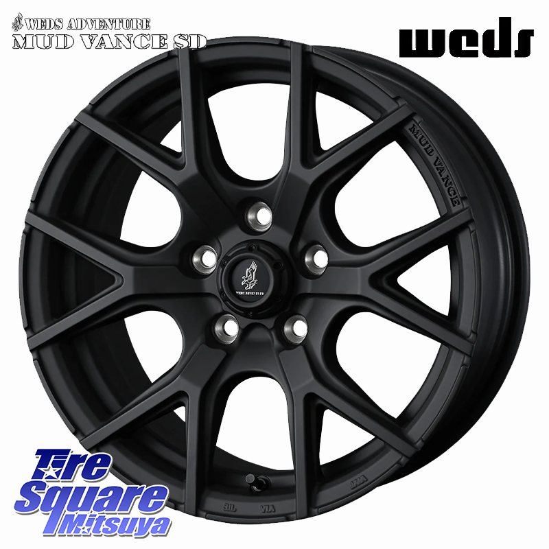 【欠品次回01月上旬】 MUDVANCE SD ホイール 18インチの商品写真