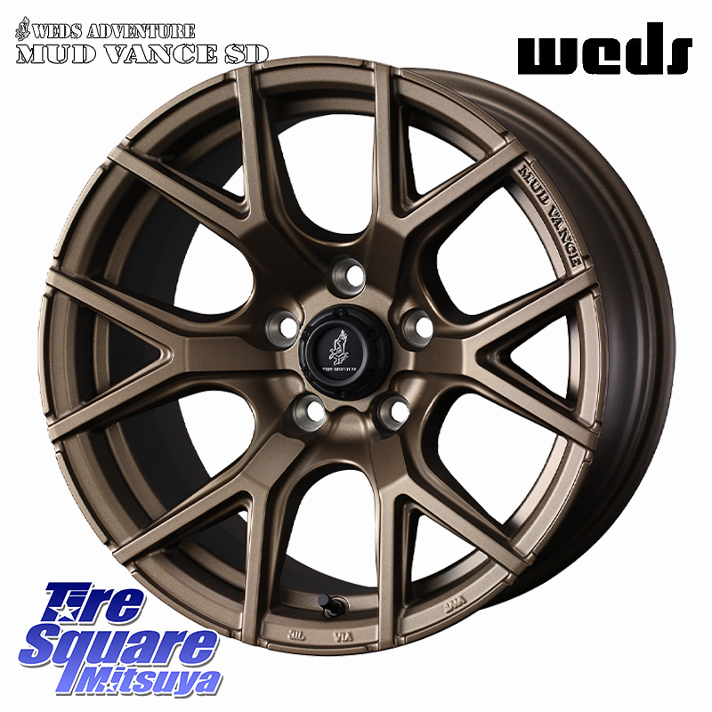 【欠品次回11月上旬】 MUDVANCE SD ホイール 18インチの商品写真