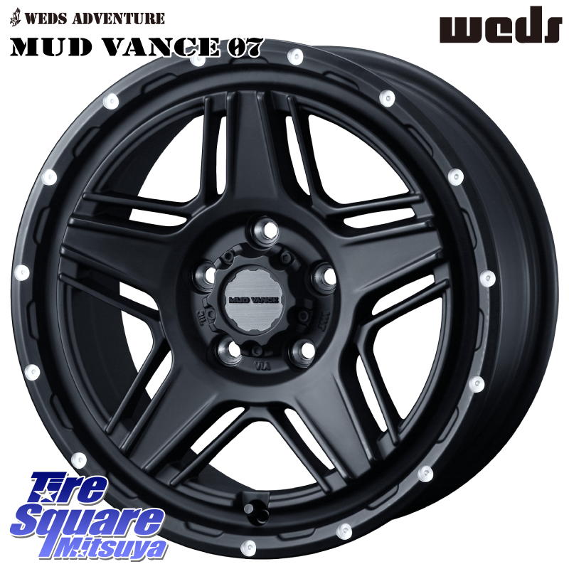 40535 マッドヴァンス MUD VANCE 07 BK 16インチの商品写真