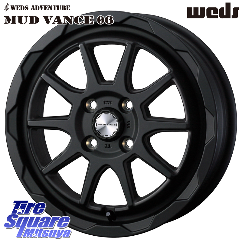 WEDS マッドヴァンス06 MUD VANCE 06 ウエッズ 14インチ の詳細情報