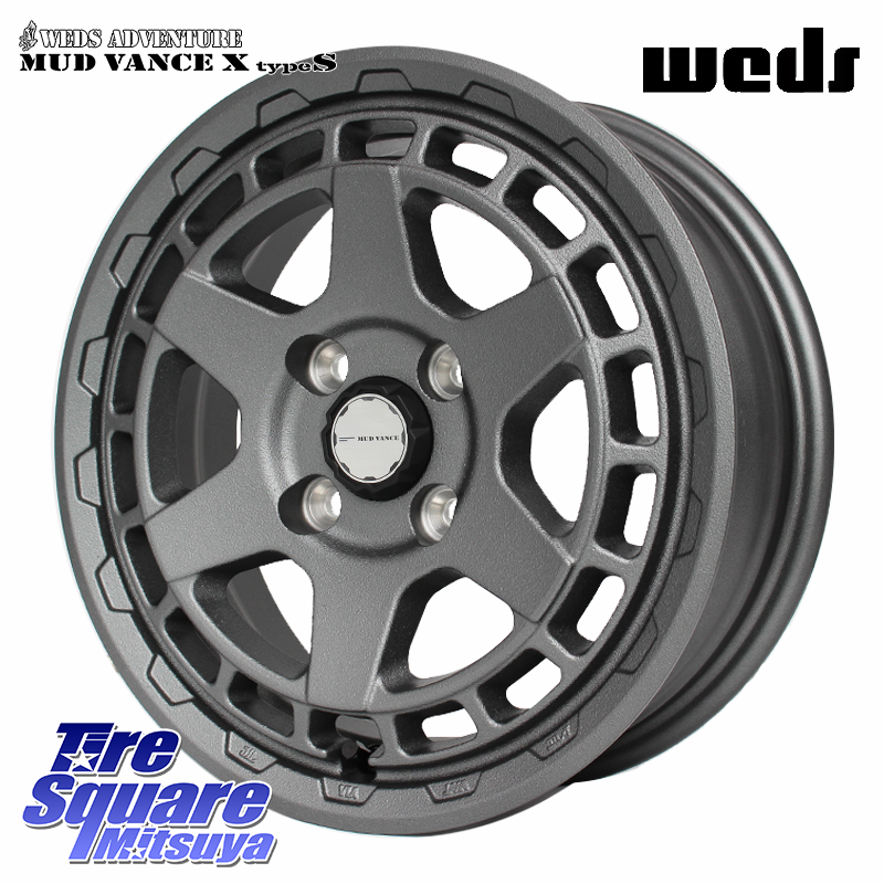 WEDS MUDVANCE X TYPE S ホイール 14インチ マッドヴァンス の詳細情報