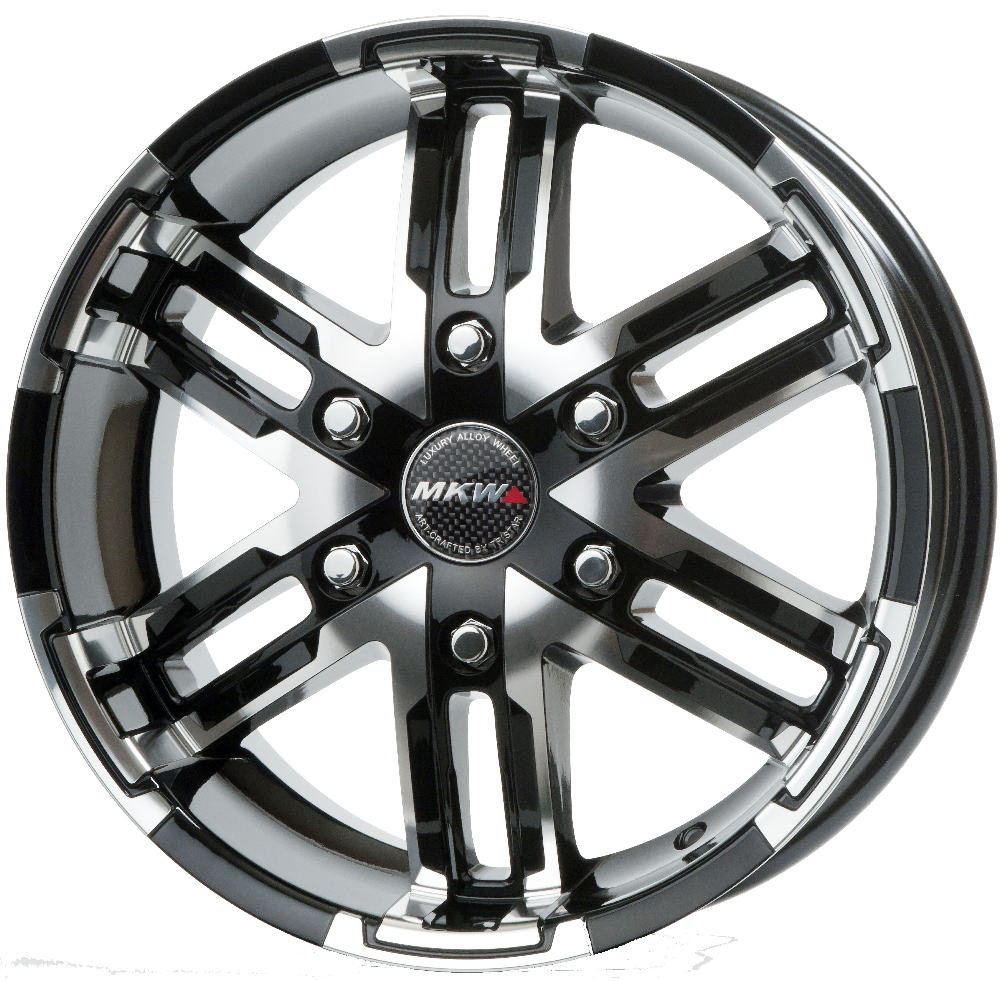 MK-55 MK55 ダイヤカットグロスブラック ホイール 16インチの商品写真