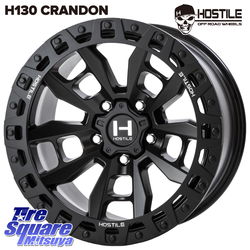H130 CRANDON クランドン ASP ホイール 17インチの商品写真