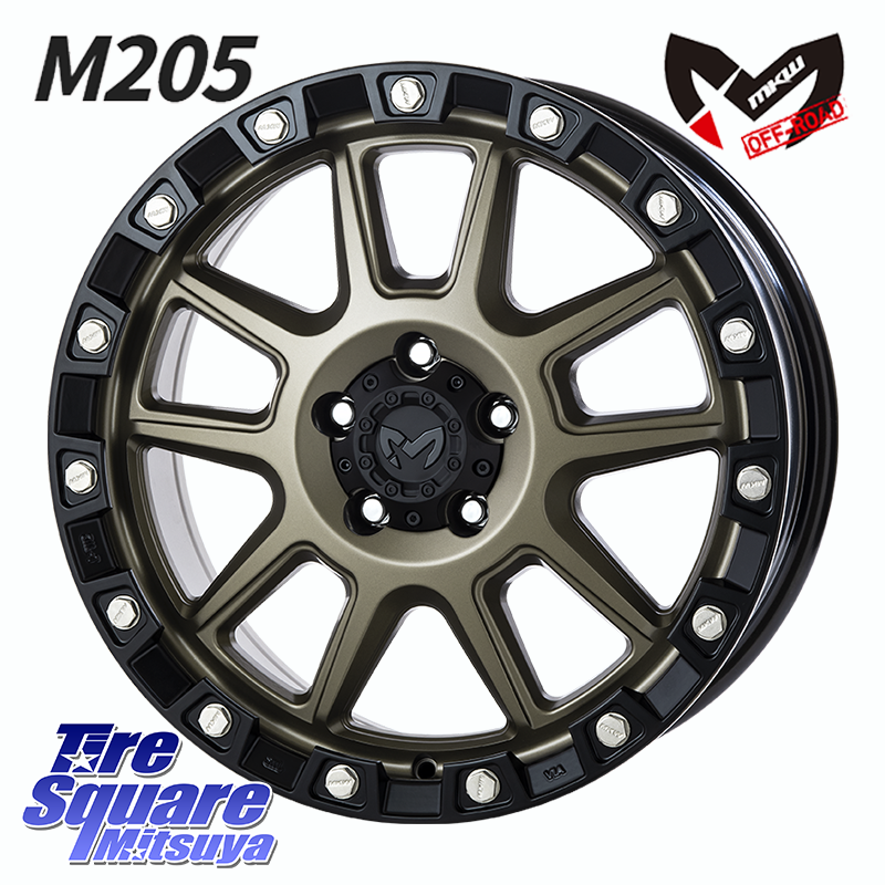 M205 コヨーテブロンズ ホイール 18インチの商品写真